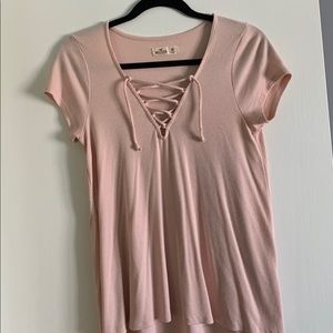 Blush Pink Hollister Blouse